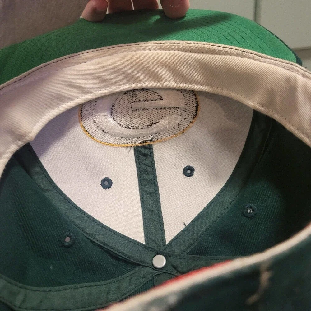 VTG Green‎ Bay Packers Sports Specialties NFL Football Fitted Size 6 7/8 Hat Cap